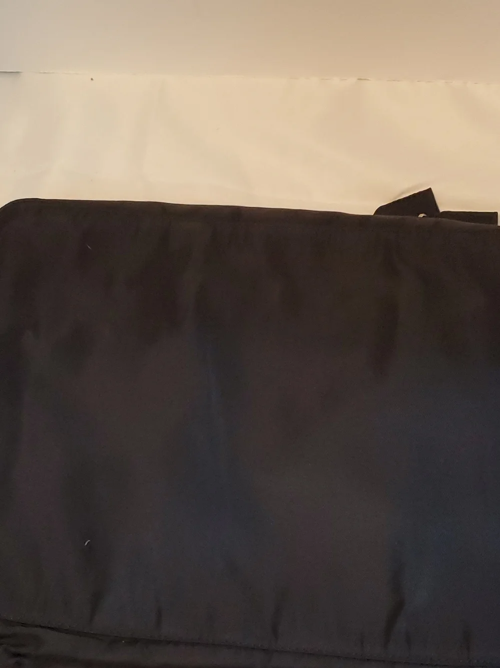 Authentic PRADA MILANO Black Nylon Makeup Bag with Zipper, Pockets - Picture 2 of 13